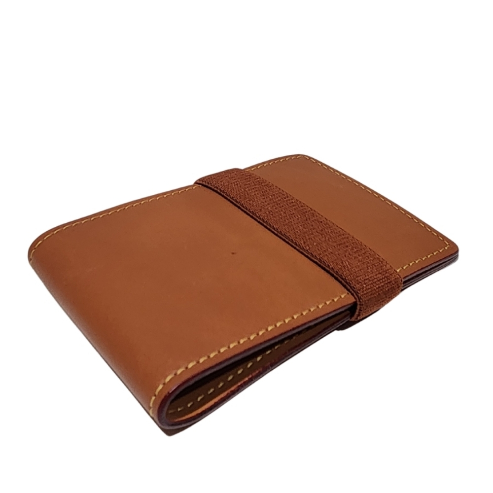 Rare Vintage x Louis Vuitton Nomad Caramel Card Holder with Neck Strap